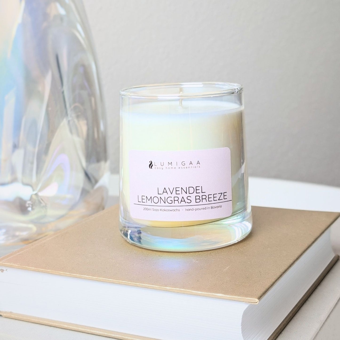 Kerze "AYVA" - Lavendel Lemongras Breeze