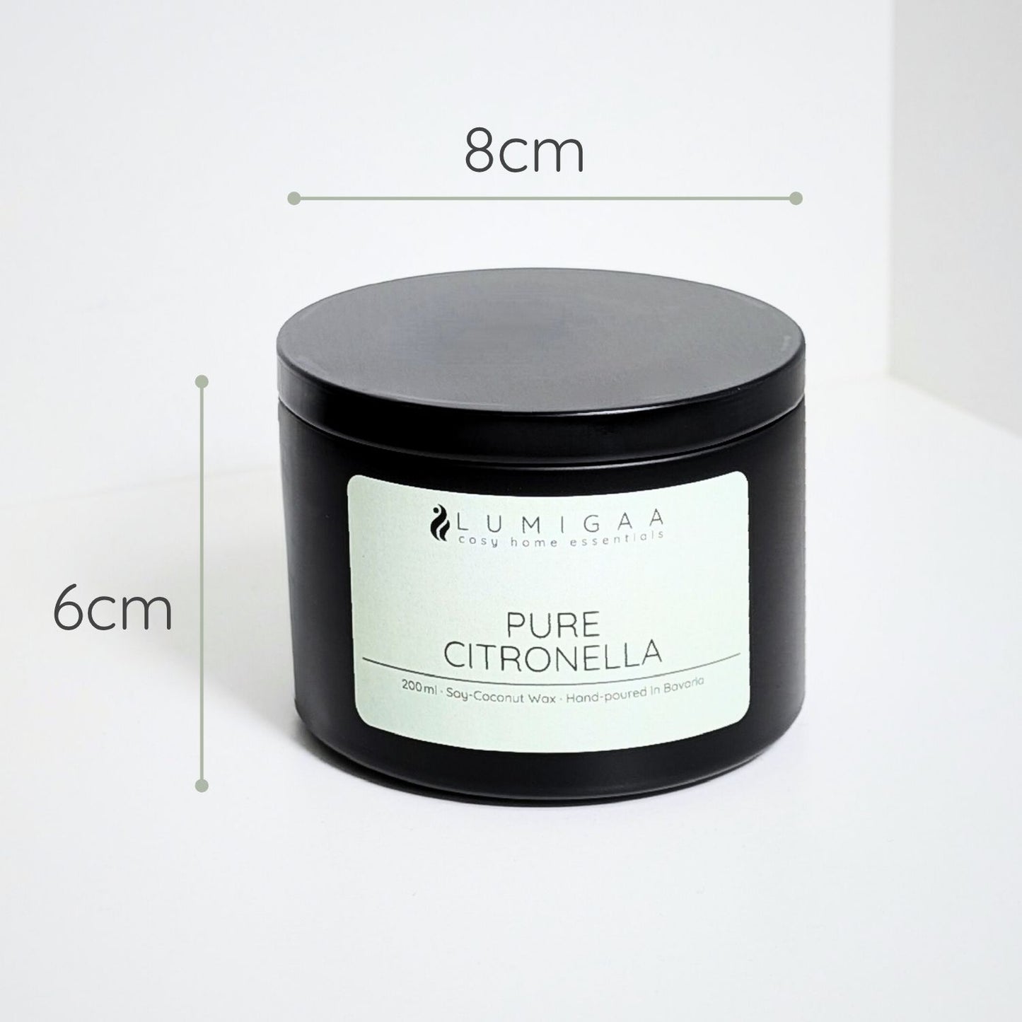 Kerze "ELOA" - Pure Citronella