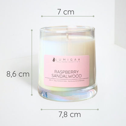 Kerze "AYVA" - Raspberry Sandalwood