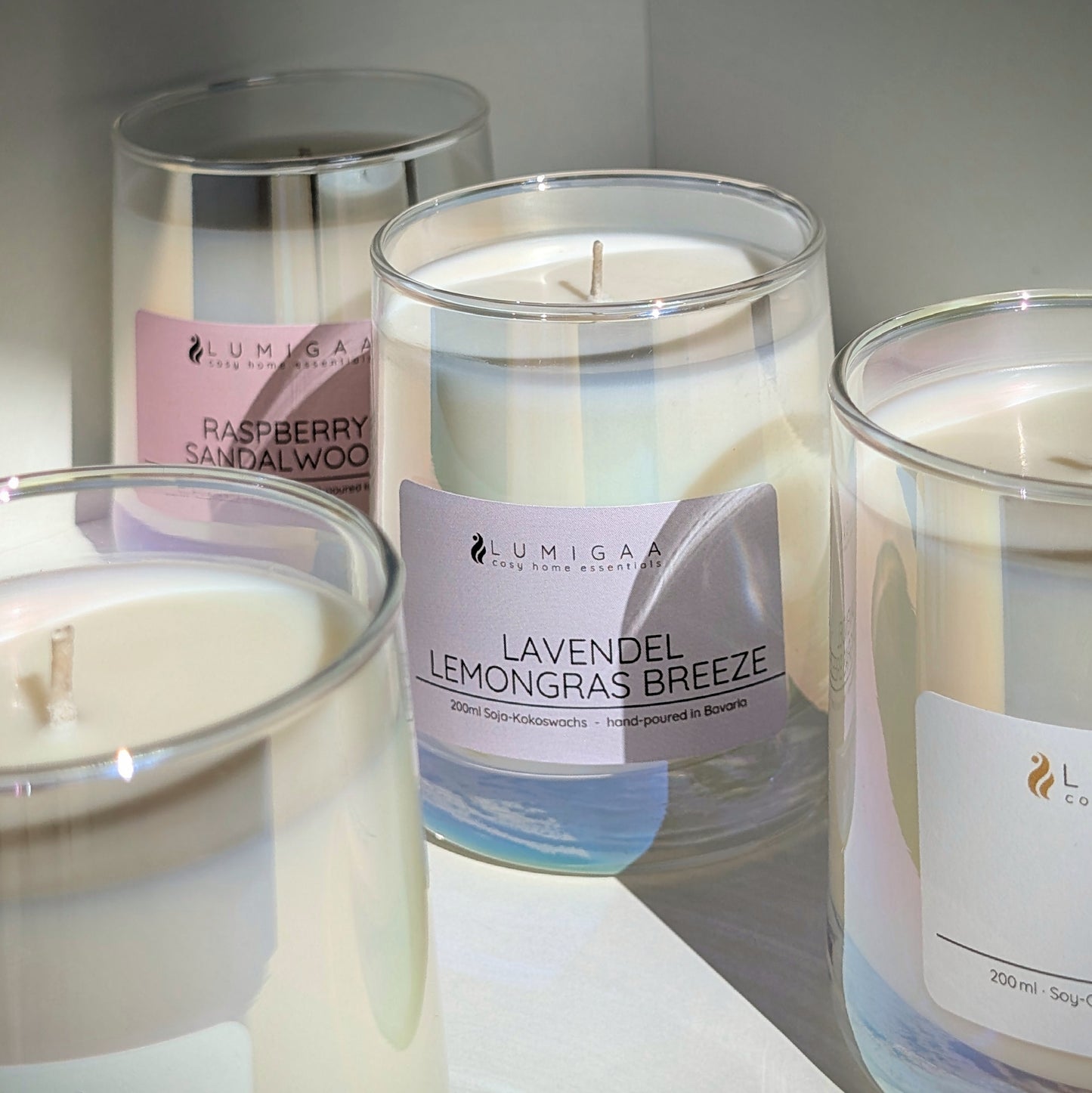 Kerze "AYVA" - Iced Pine Tree