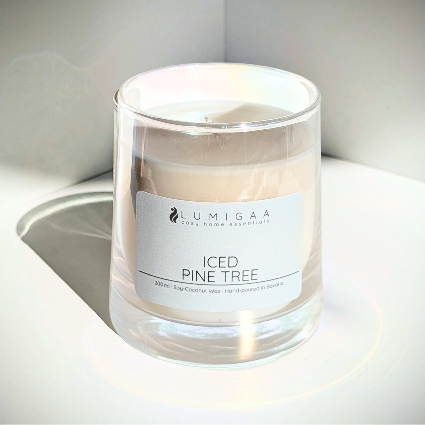 Kerze "AYVA" - Iced Pine Tree