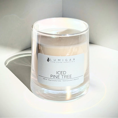 Kerze "AYVA" - Iced Pine Tree