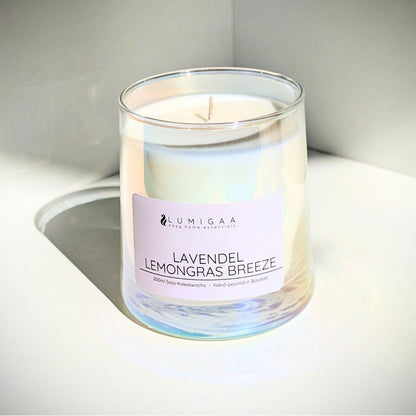 Kerze "AYVA" - Lavendel Lemongras Breeze