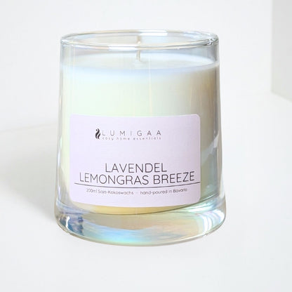 Kerze "AYVA" - Lavendel Lemongras Breeze