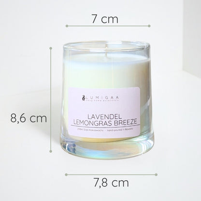 Kerze "AYVA" - Lavendel Lemongras Breeze