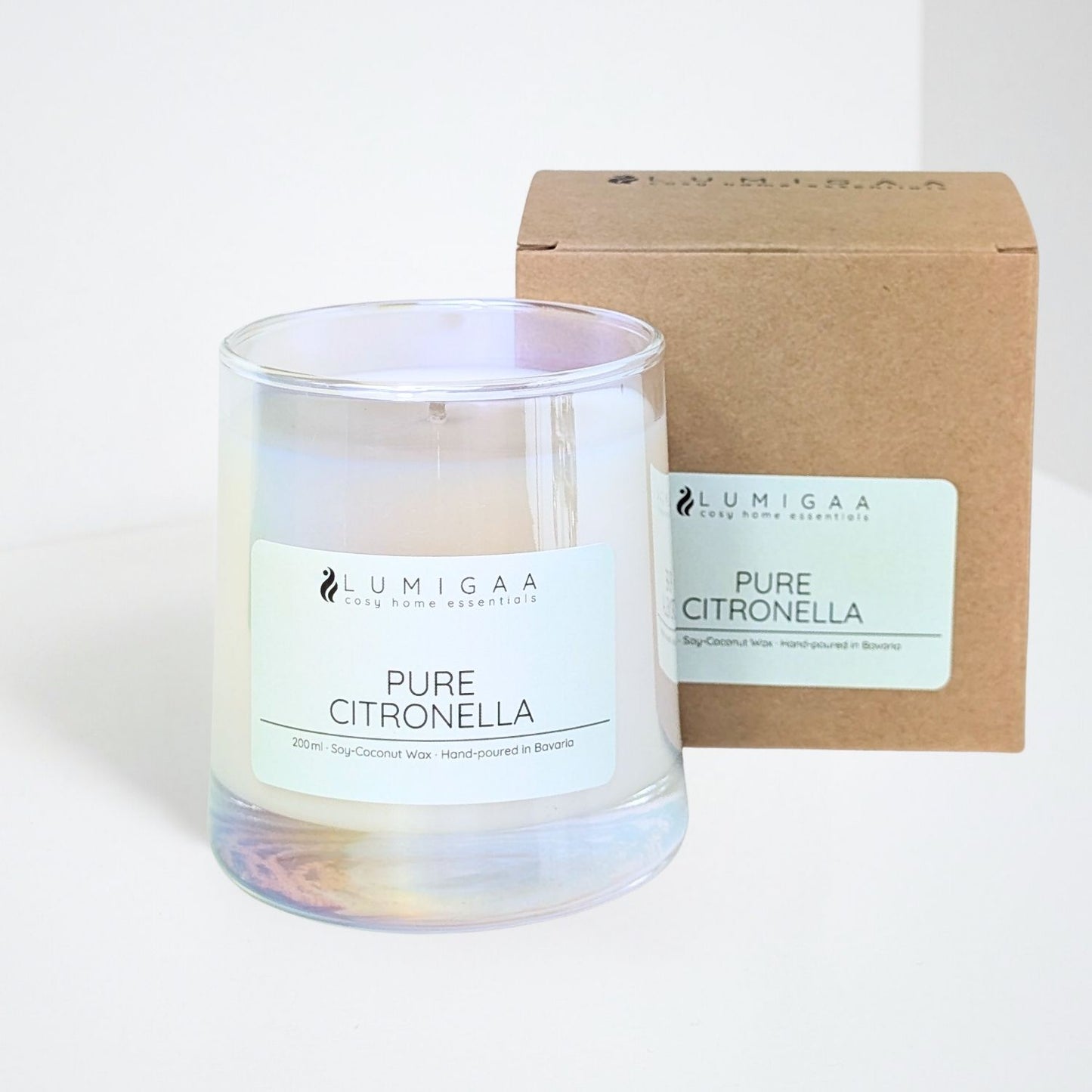 Kerze "AYVA" - Pure Citronella