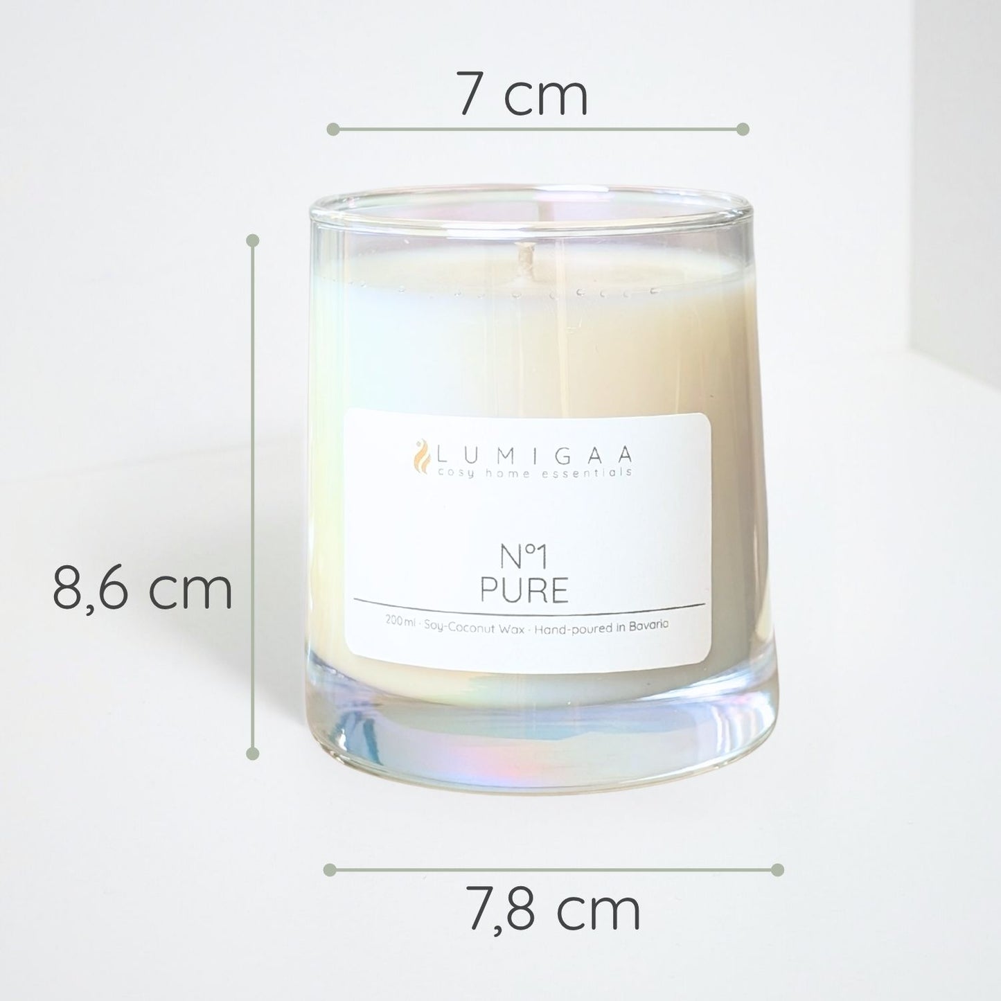 Kerze "AYVA" - Pure No.1