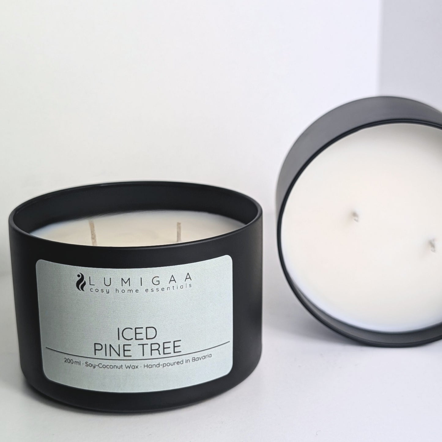 Kerze "ELOA" - Iced Pine Tree