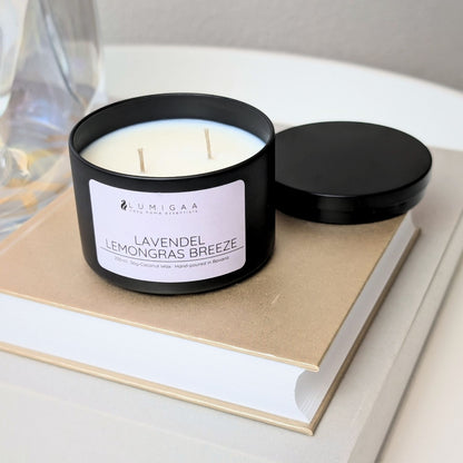 Kerze "ELOA" - Lavendel Lemongras Breeze