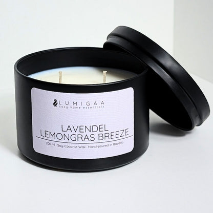 Kerze "ELOA" - Lavendel Lemongras Breeze