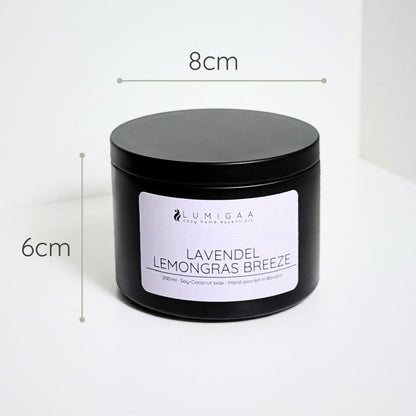 Kerze "ELOA" - Lavendel Lemongras Breeze