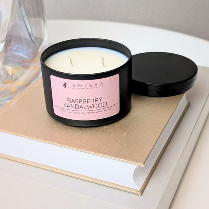 Kerze "ELOA" - Raspberry Sandalwood