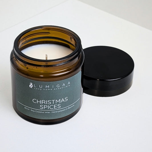 Kerze "NURA" small - Christmas Spices