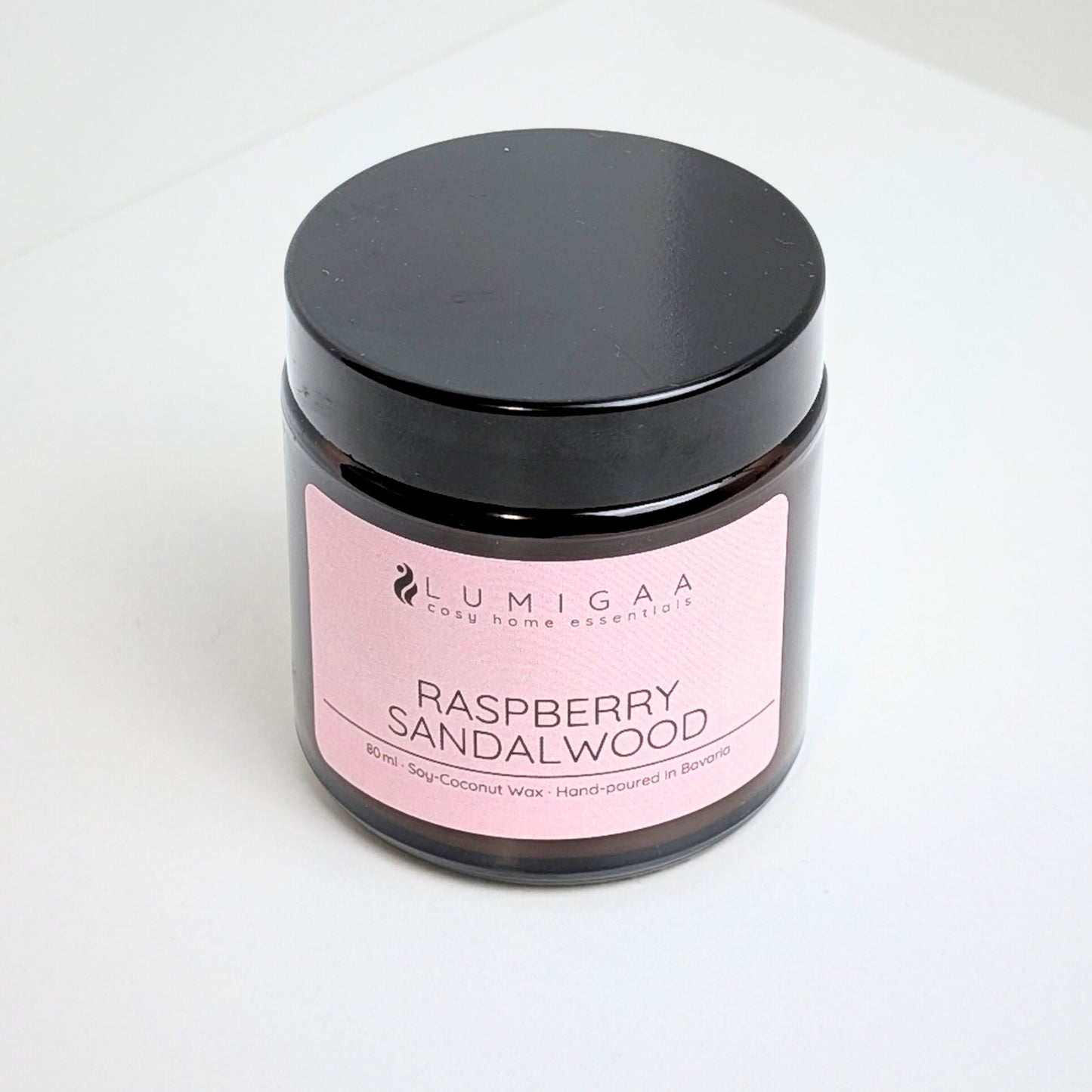 Kerze "NURA" small - Raspberry Sandalwood