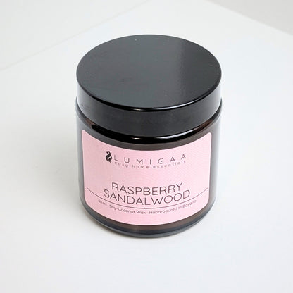 Kerze "NURA" small - Raspberry Sandalwood