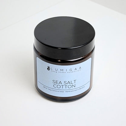 Kerze "NURA" small - Sea Salt Cotton