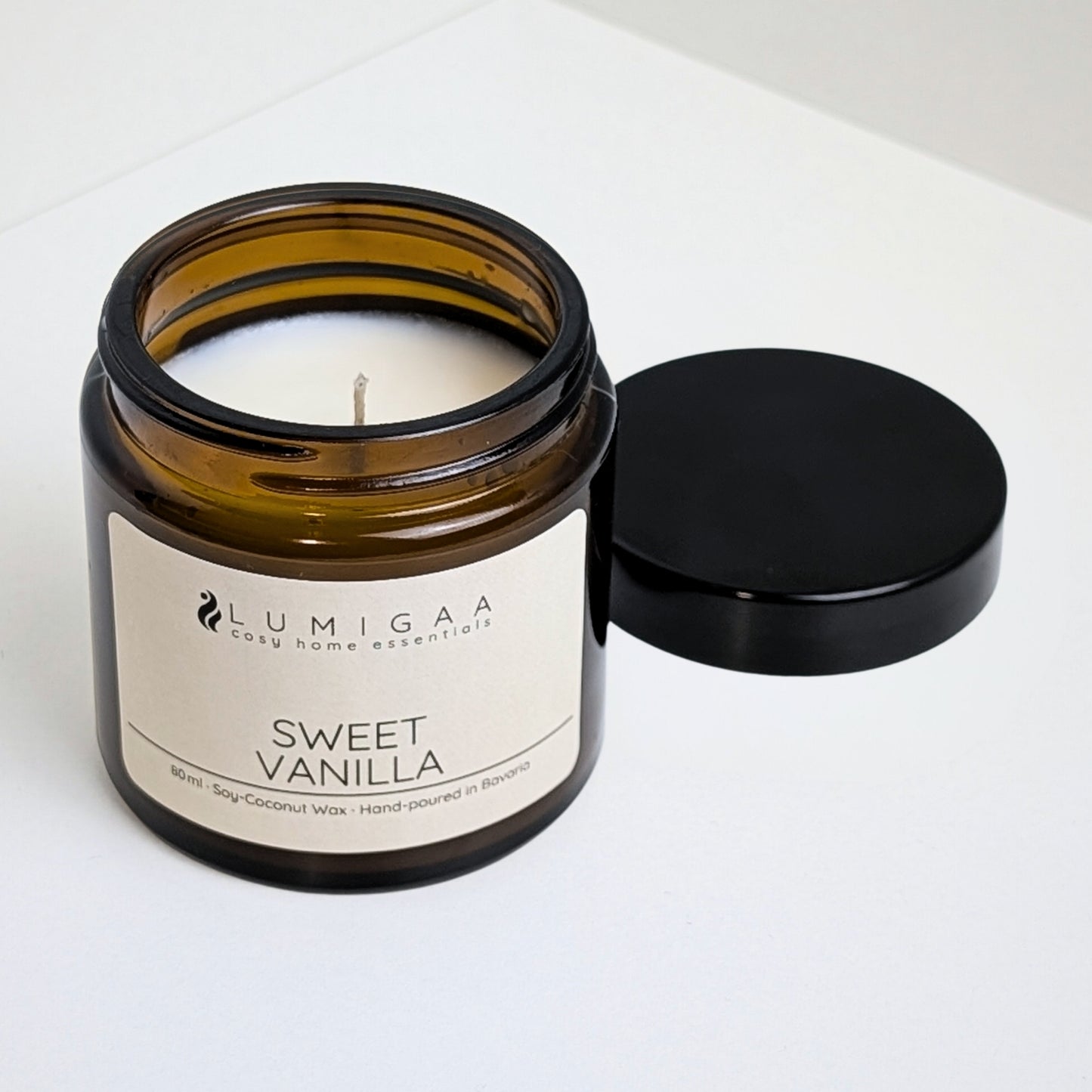 Kerze "NURA" small - Sweet Vanilla