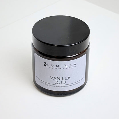 Kerze "NURA" small - Vanilla Oud