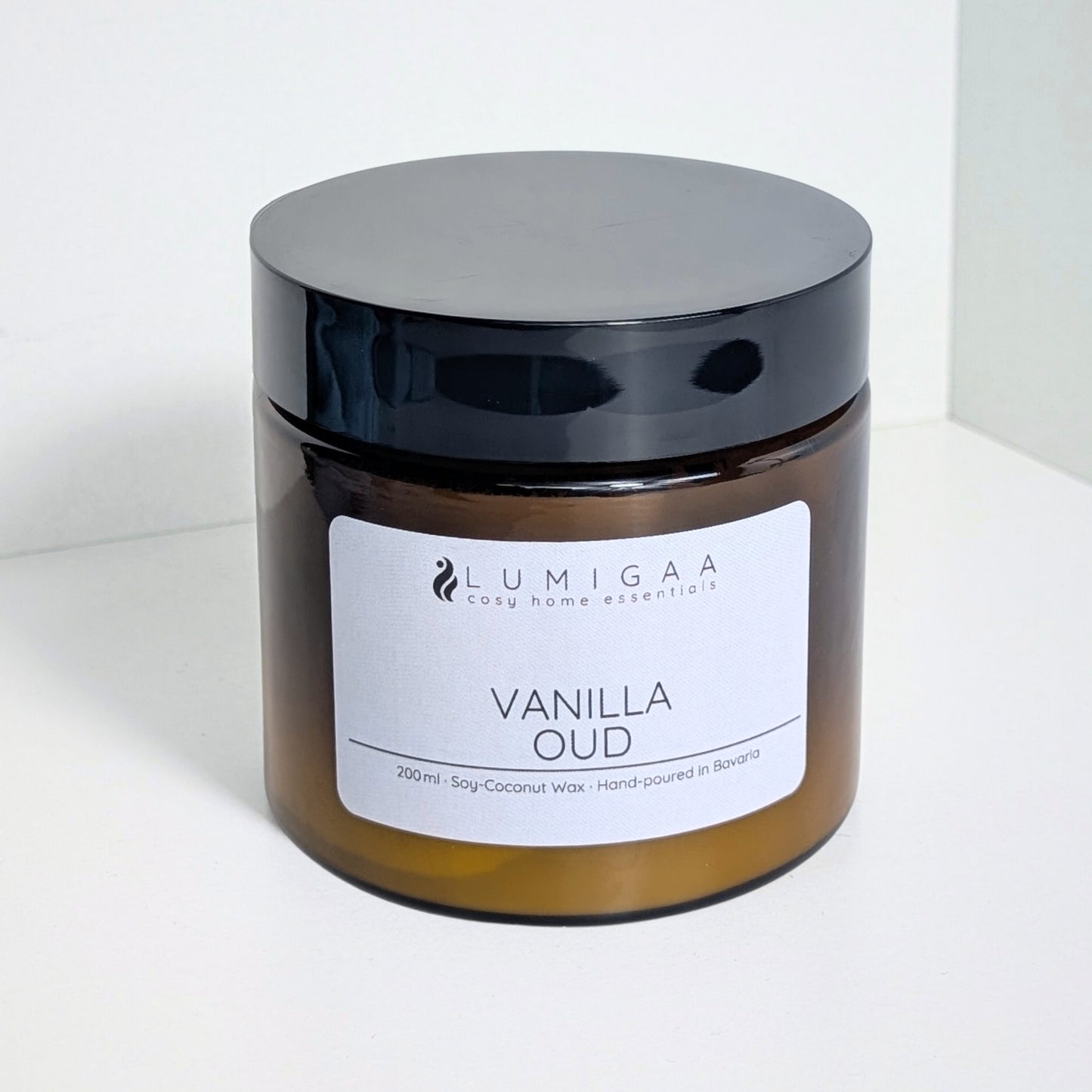 Kerze "NURA" - Vanilla Oud