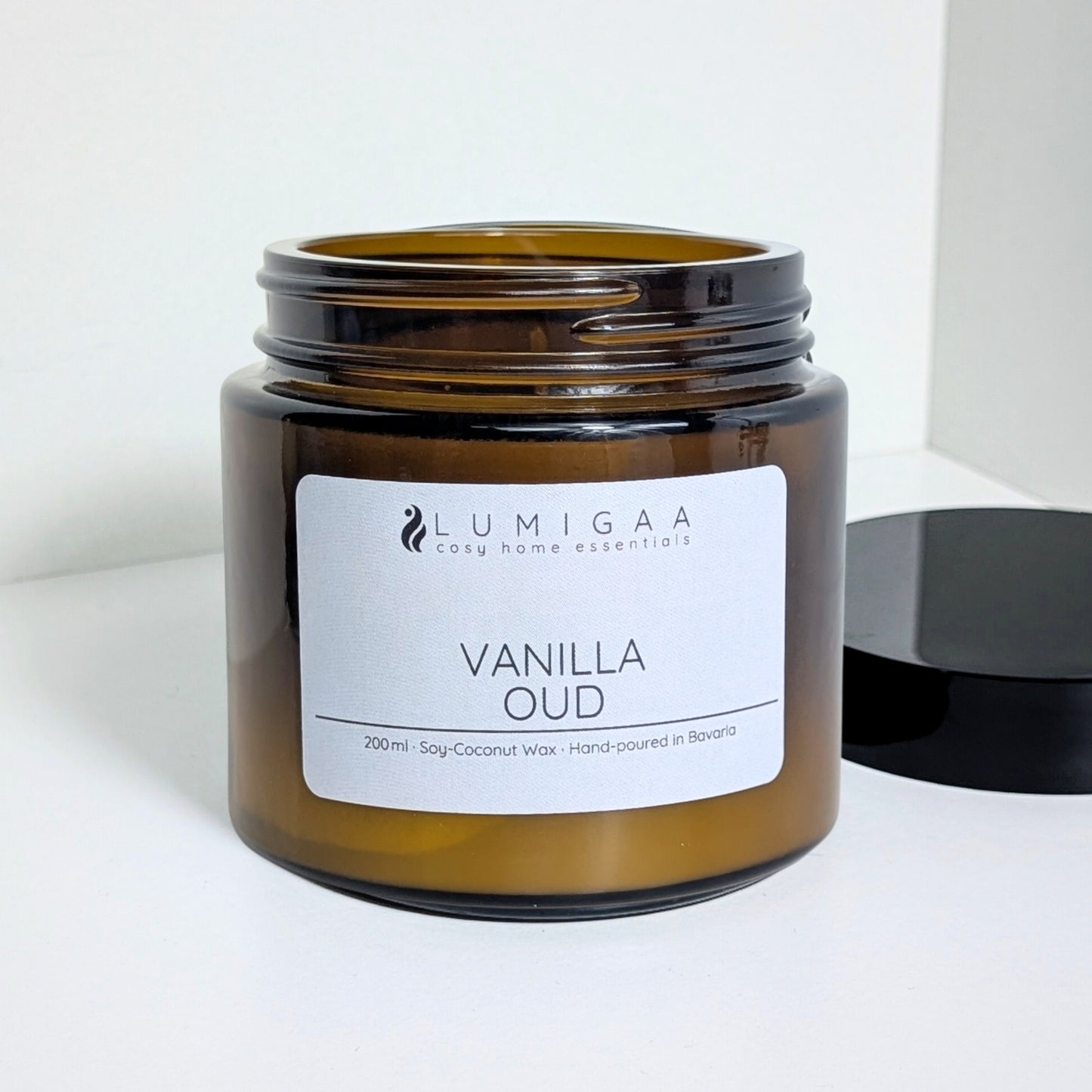 Kerze "NURA" - Vanilla Oud