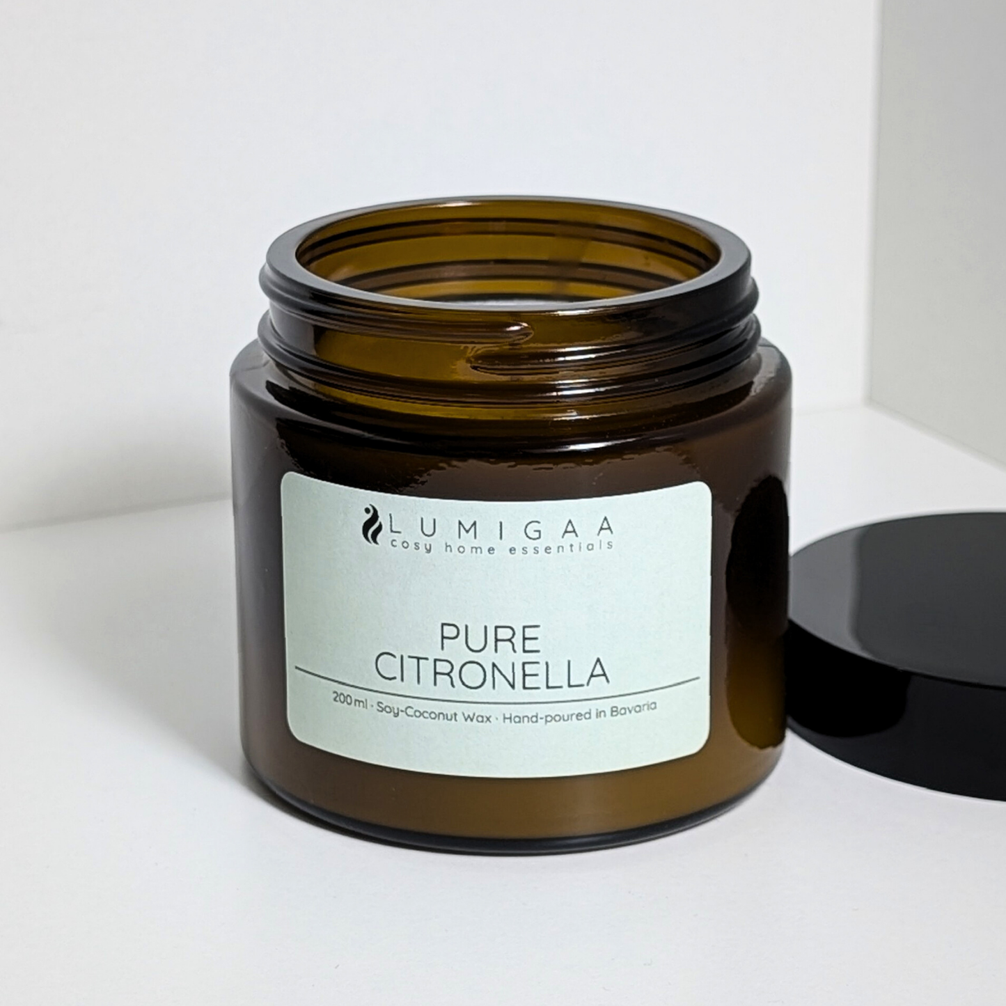 Kerze "NURA" - Pure Citronella