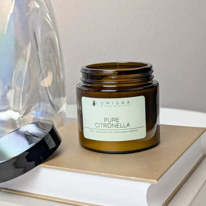 Kerze "NURA" - Pure Citronella