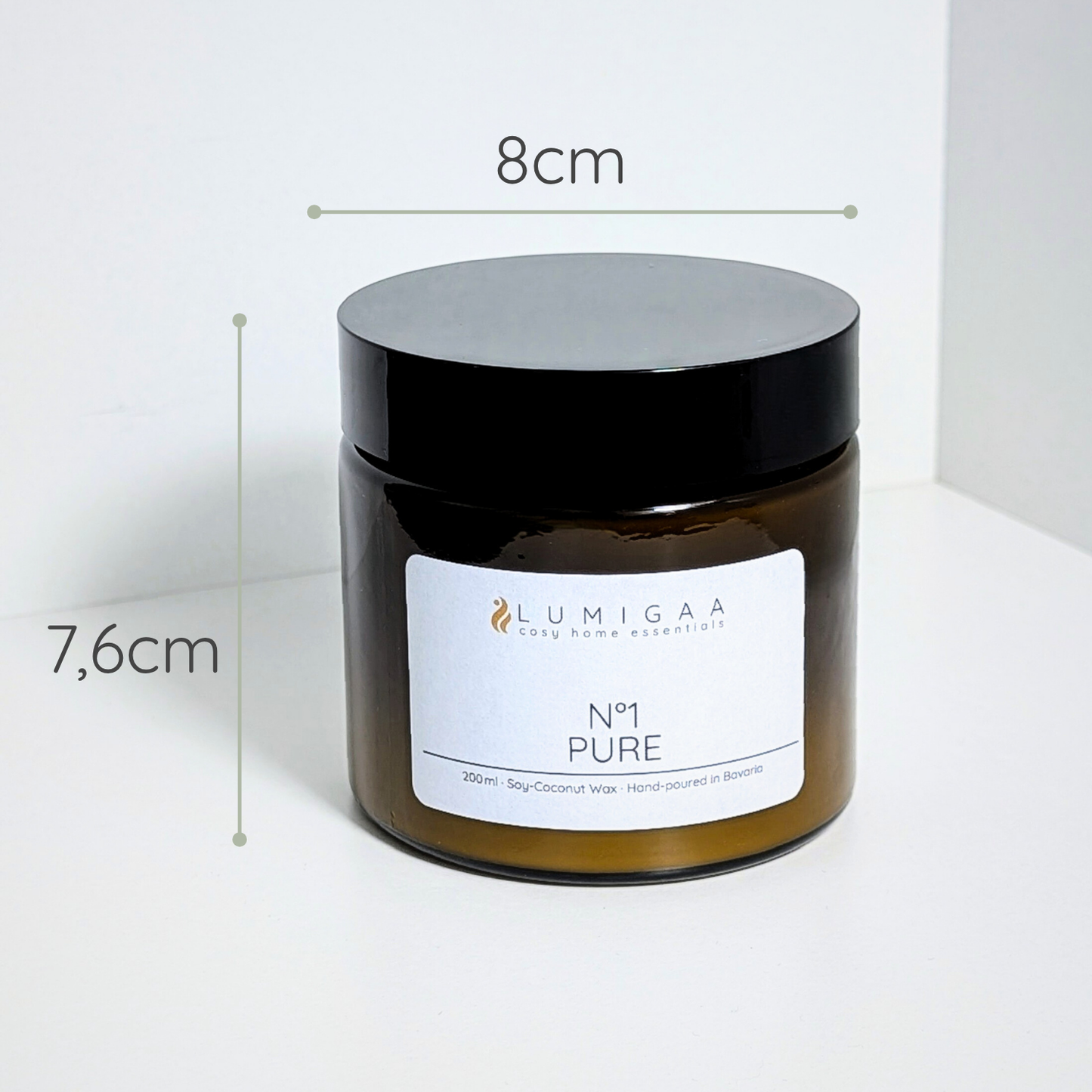 Kerze "NURA" - Pure No.1